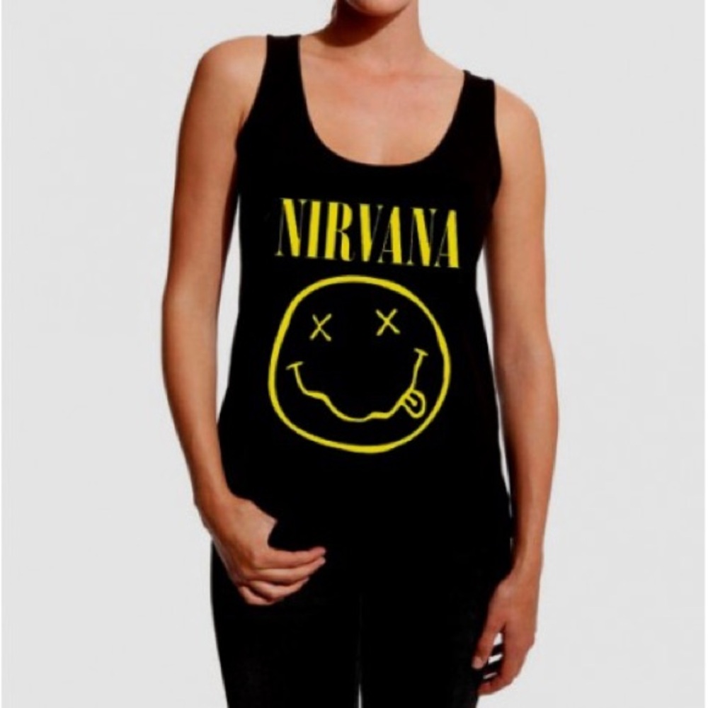 NIRVANA Tank with Face Logo